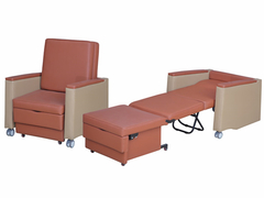 Prix d'usine de luxe Lit couchage Accompagnement fauteuil Lit en vente