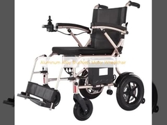 Chaise roulante à moteur sans balai en alliage d'aluminium