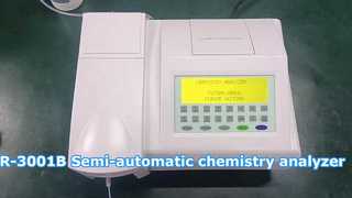 BR-3001B Analyseur de chimie semi-automatique