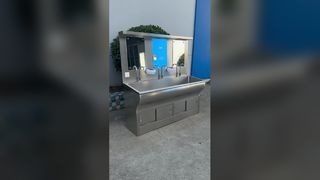 Laveuse en acier inoxydable
