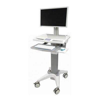 Work Table Medical Furniture Doctor Digital Mobile Hospital Nursing High Quality Laptop Cart Design Workstation Computer Trolley