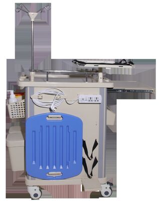BR-ET003 Instrument Nursing Hospital High Quality  Medical Equipment Crash Cart Wheels IV Stand Table Emergency Trolley