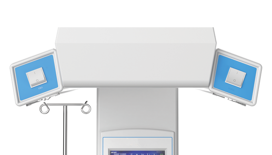 Hospital Infant Radiant Warmer LED Display Skin Temperature Sensor Gas Spring Adjustment X-Ray Tray