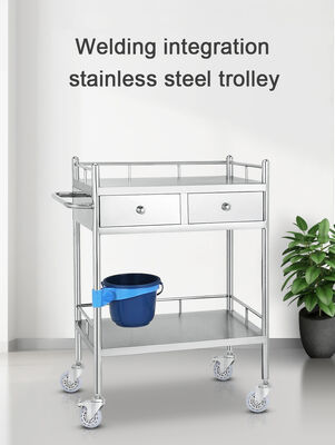 Stainless Steel Hospital Trolley Medical Cart