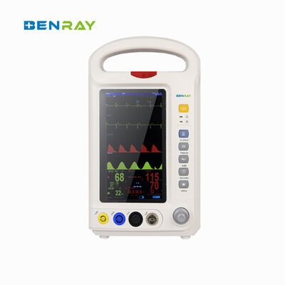 Surgical 7 inch Transport Multi-Parameter Monitor Portable Patient Monitor