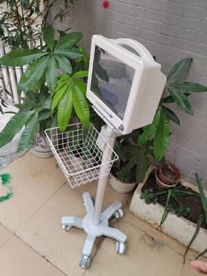 Surgical Patient Monitor Trolley ECG Machine Cart Hospital medical trolley