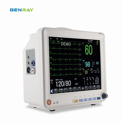 12.1 Inch Color Display With 800*600 Resolution Surgical Multi-Parameter Patient Monitor Portable Patient Monitor