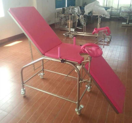 Hospital Clinic Gynecology Obstetrics Operating Table Bed Examination Chair Manual Obsteric Table