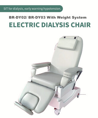 Hemodialysis Center Digital Integration Medical Electric Dialysis Chair With Weight System