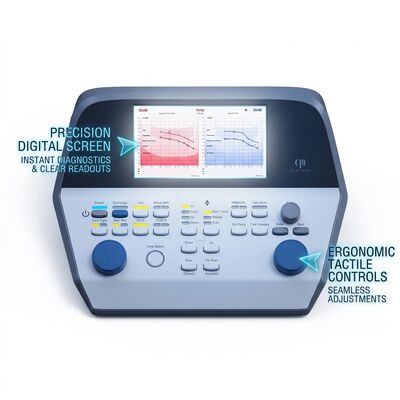 QA700 Type 2 Clinical Audiometer Diagnostic Hearing Test System with 7 Inch Touchscreen