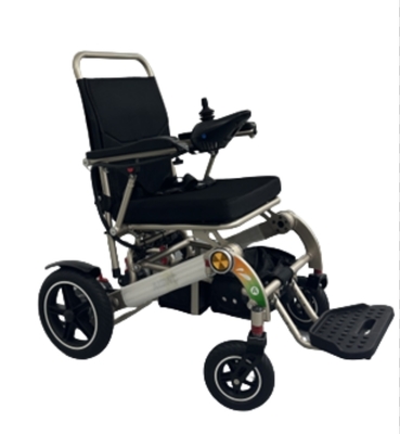 Chaise roulante électrique pliante à dossier bas
