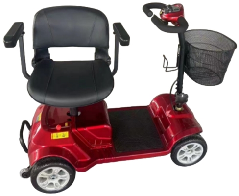 Petit scooter de mobilité électrique simple à quatre roues