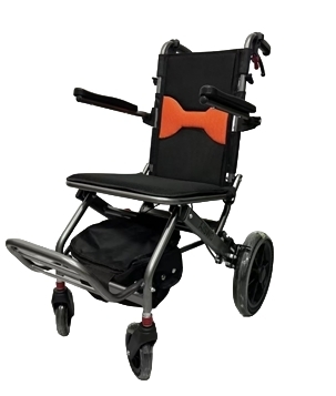 Petit avion 12 pouces fauteuil roulant à roues arrière en PU