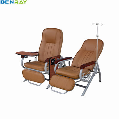 Chaise de transfusion manuelle luxueuse et réglable