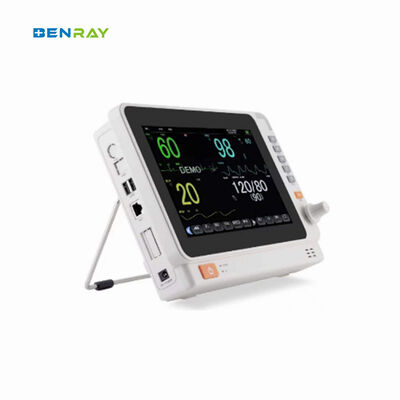 10.1 pouces Affichage TFT couleur haute résolution Moniteur portable du patient