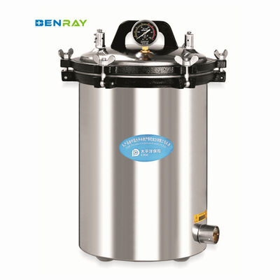 Stérilisateur autoclave chauffé à l'électricité ou au GNL